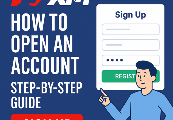 Step-by-step guide to open an XM trading account in 2025